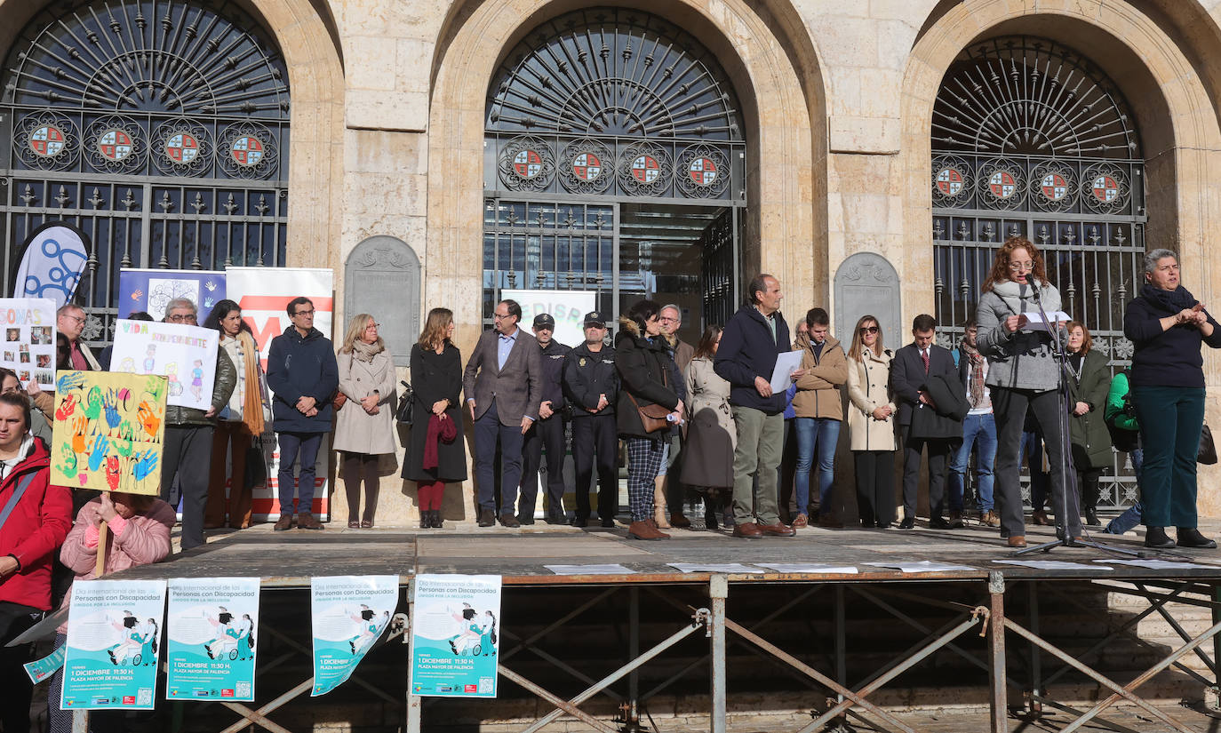 Conmemoración del Día de la Discapacidad en la Plaza Mayor