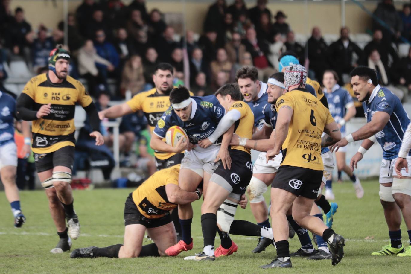 El partido entre el VRAC y el Burgos, en imáganes