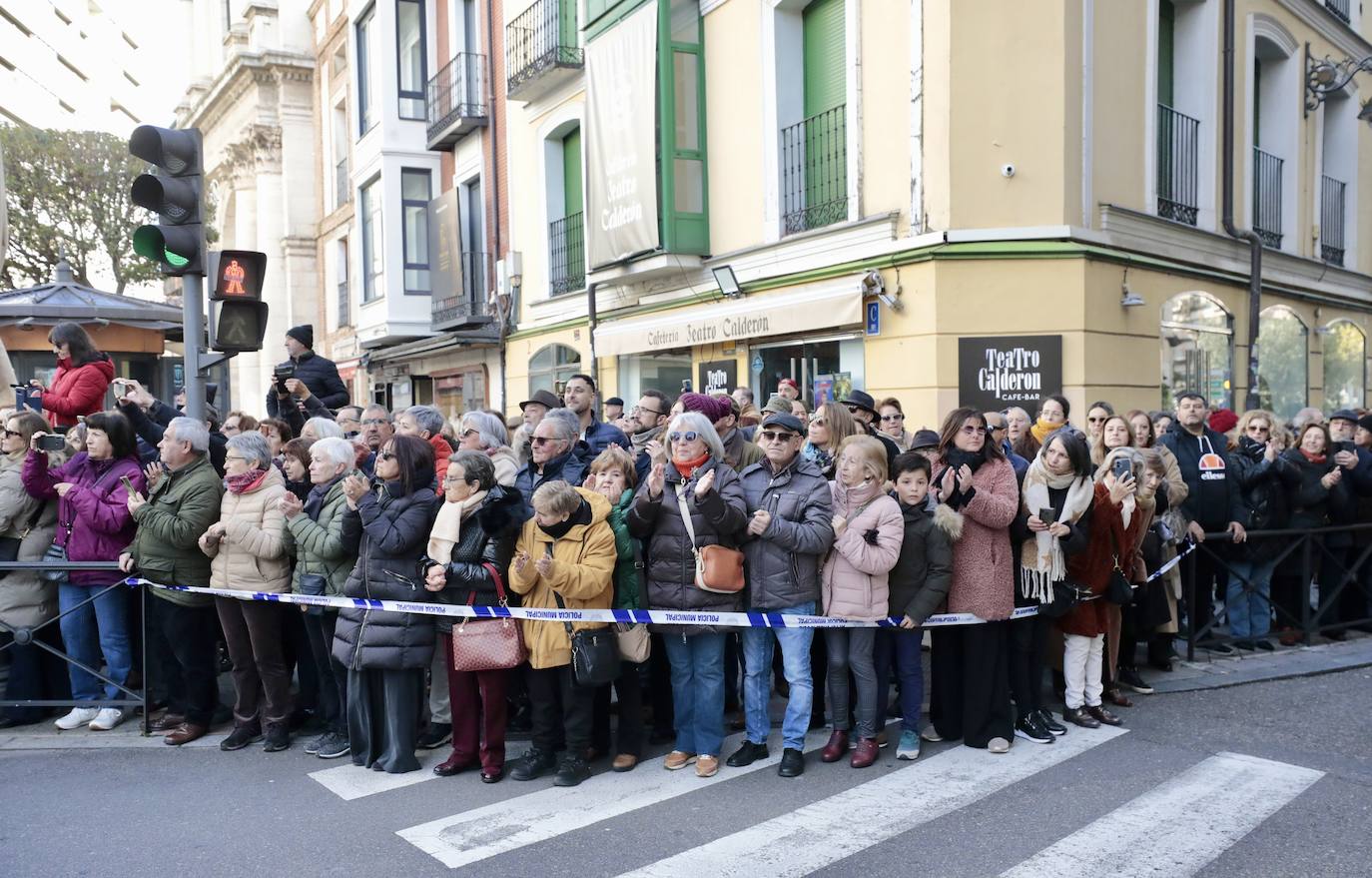 Recorrido fúnebre del féretro de Concha Velasco en Valladolid