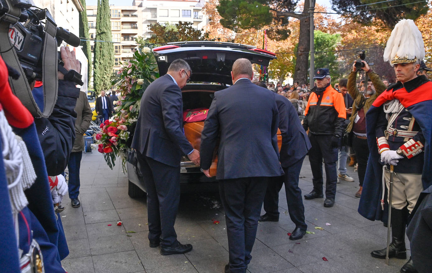 Funeral de Concha Velasco en la Catedral de Valladolid