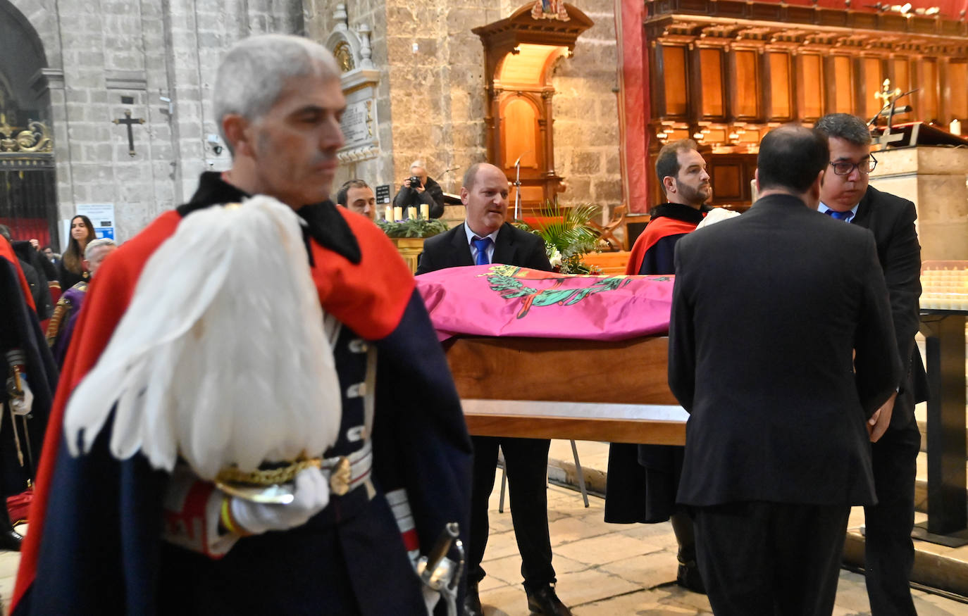 Funeral de Concha Velasco en la Catedral de Valladolid