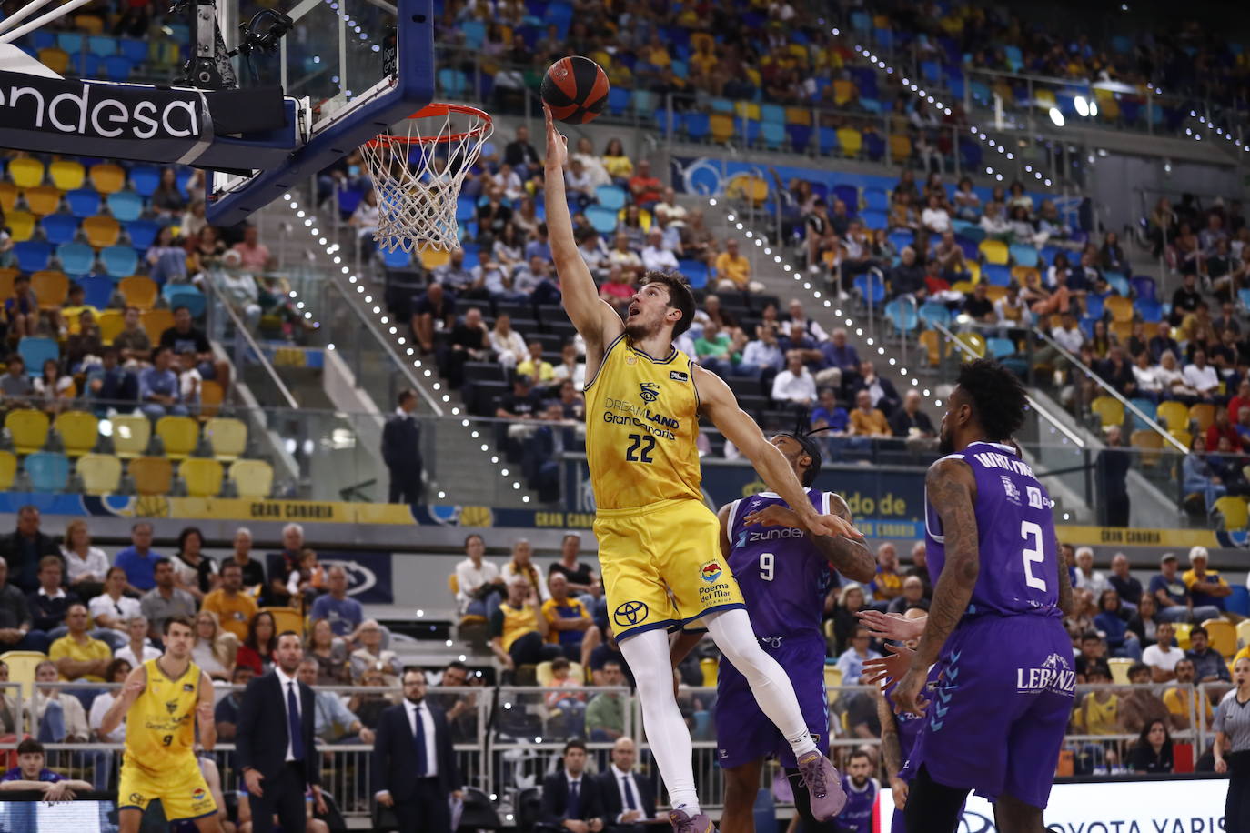 Gran Canaria 100-73 Zunder Palencia