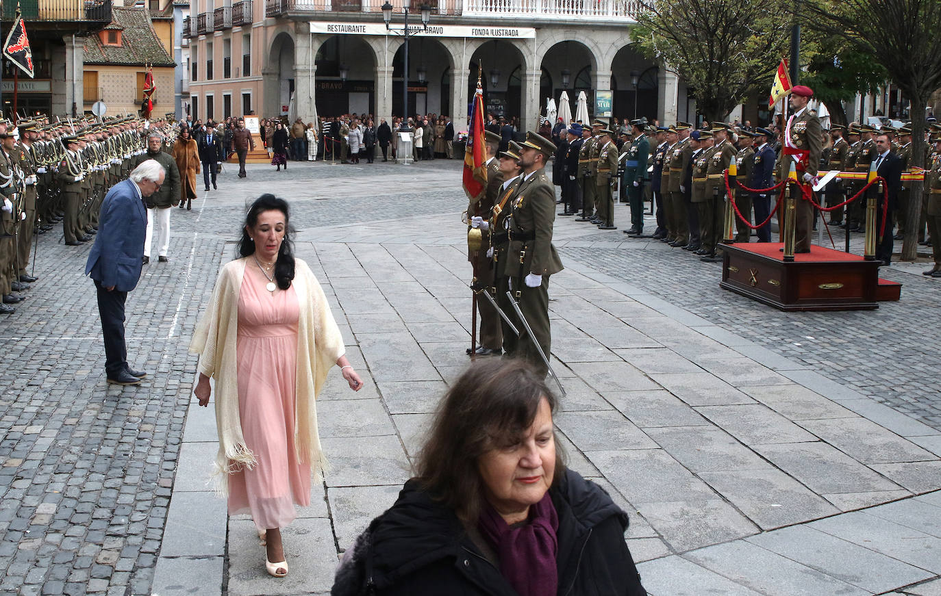 Jura de bandera en Segovia