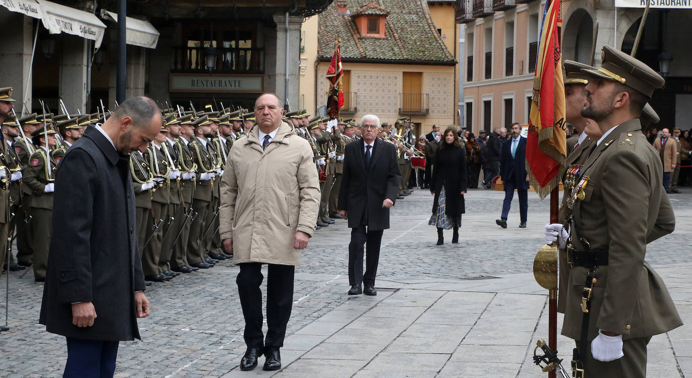 Jura de bandera en Segovia