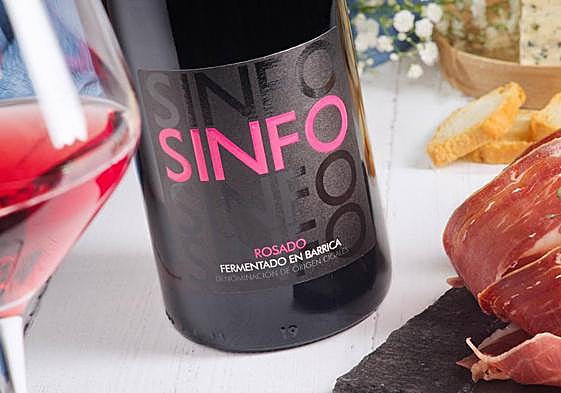 Botella de Sinfo Fermentado en Barrica.