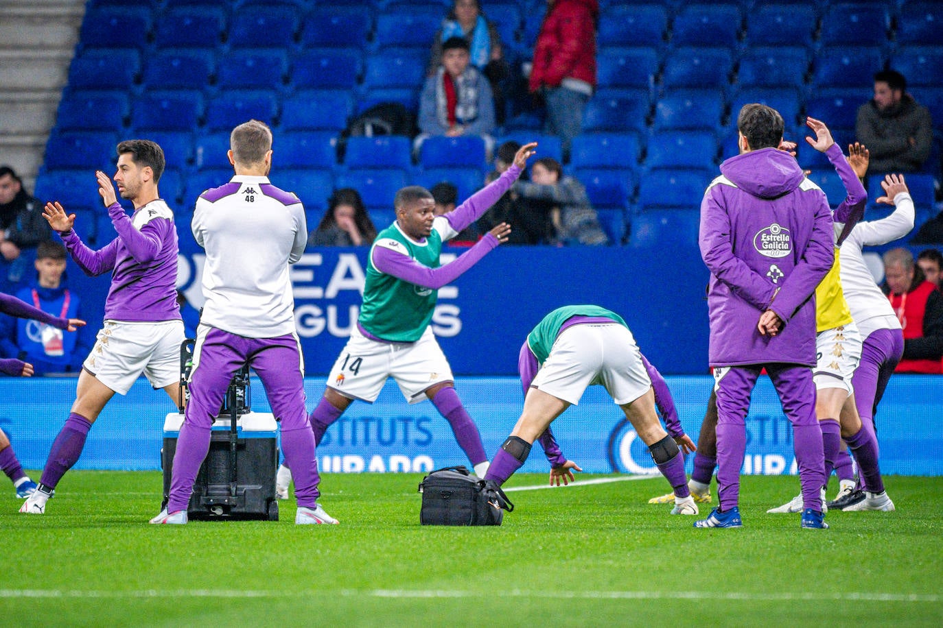 Las imágenes del partido Espanyol - Real Valladolid