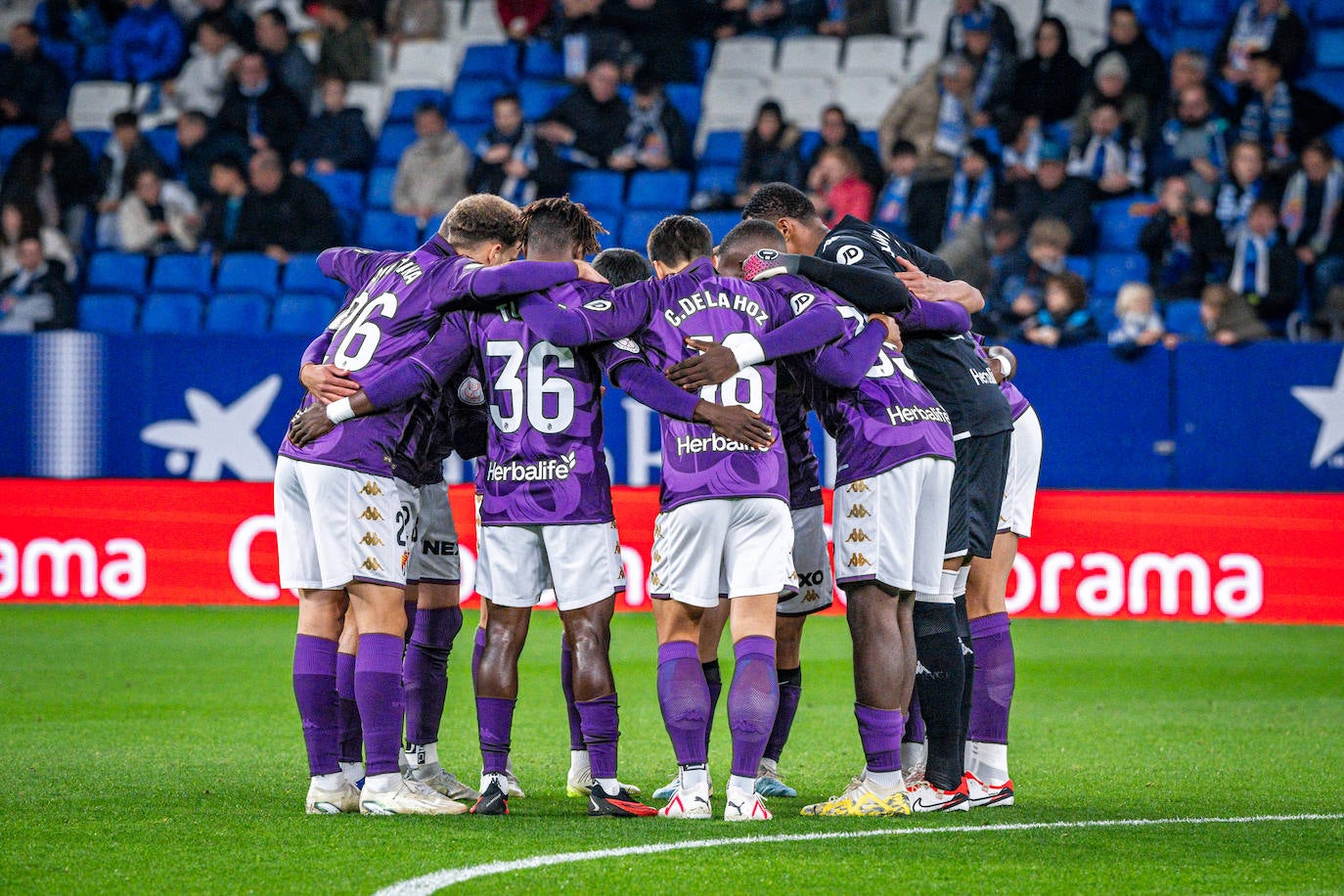 Las imágenes del partido Espanyol - Real Valladolid