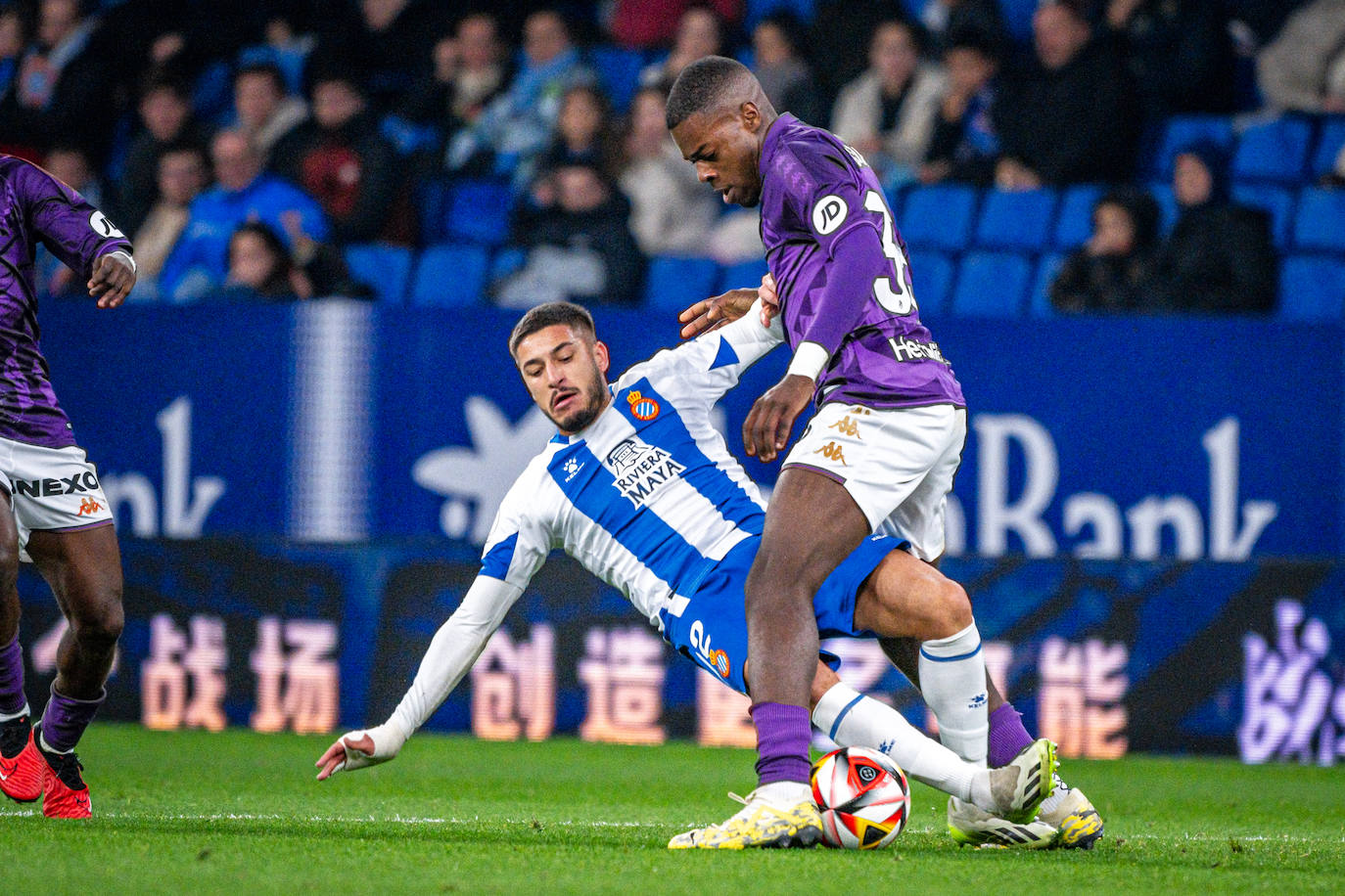 Las imágenes del partido Espanyol - Real Valladolid