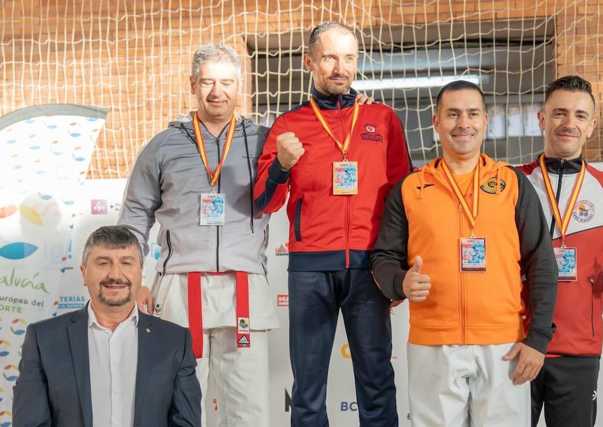 Imagen secundaria 1 - El Budokan vuelve con cuatro medallas de la final de la Liga Nacional