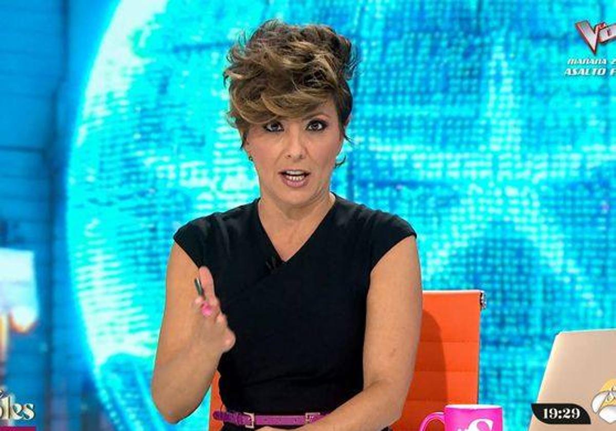 Sonsoles Ónega en su programa 'Y ahora Sonsoles'.