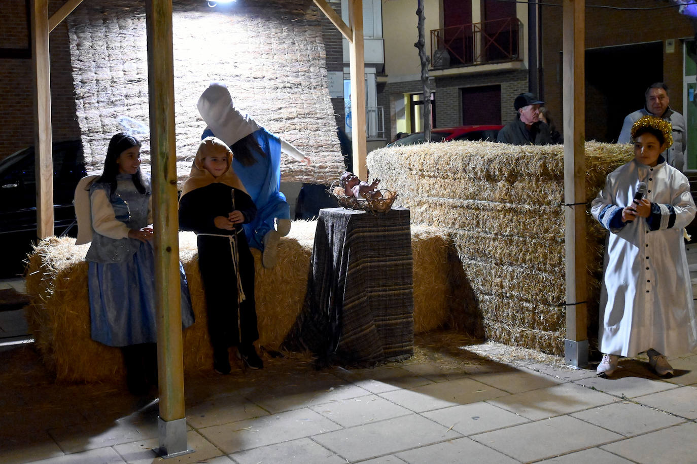 Santovenia de Pisuerga inaugura su árbol de Navidad