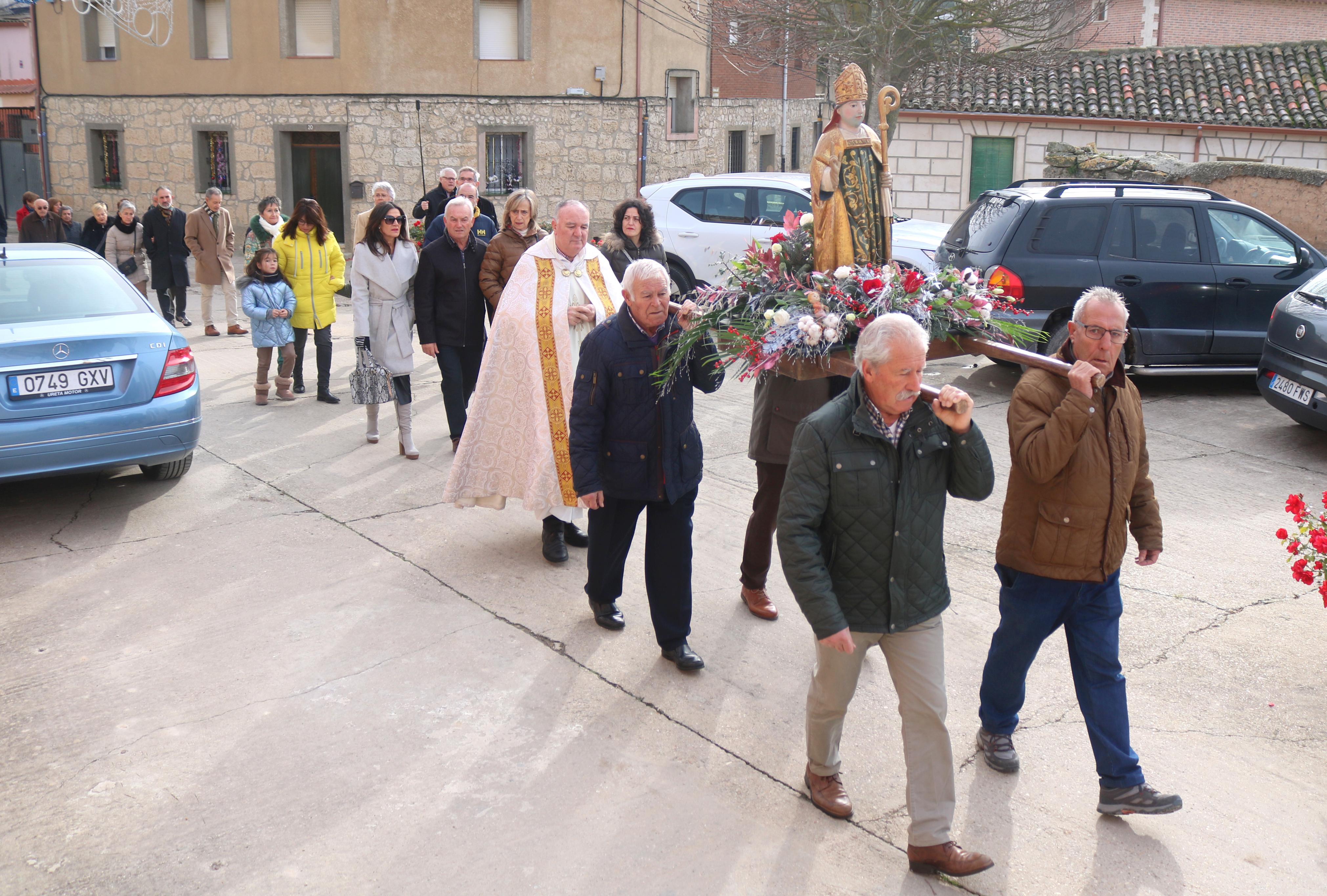 Valdecañas de Cerrato se rinde a San Nicolás de Bari