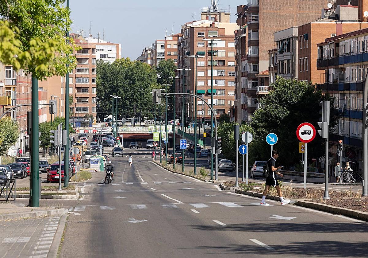 Paseo de San Isidro de Valladolid, donde se ubica el bar de la acusada.