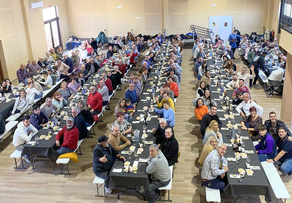 Comida popular en Herrera de Valdecañas.