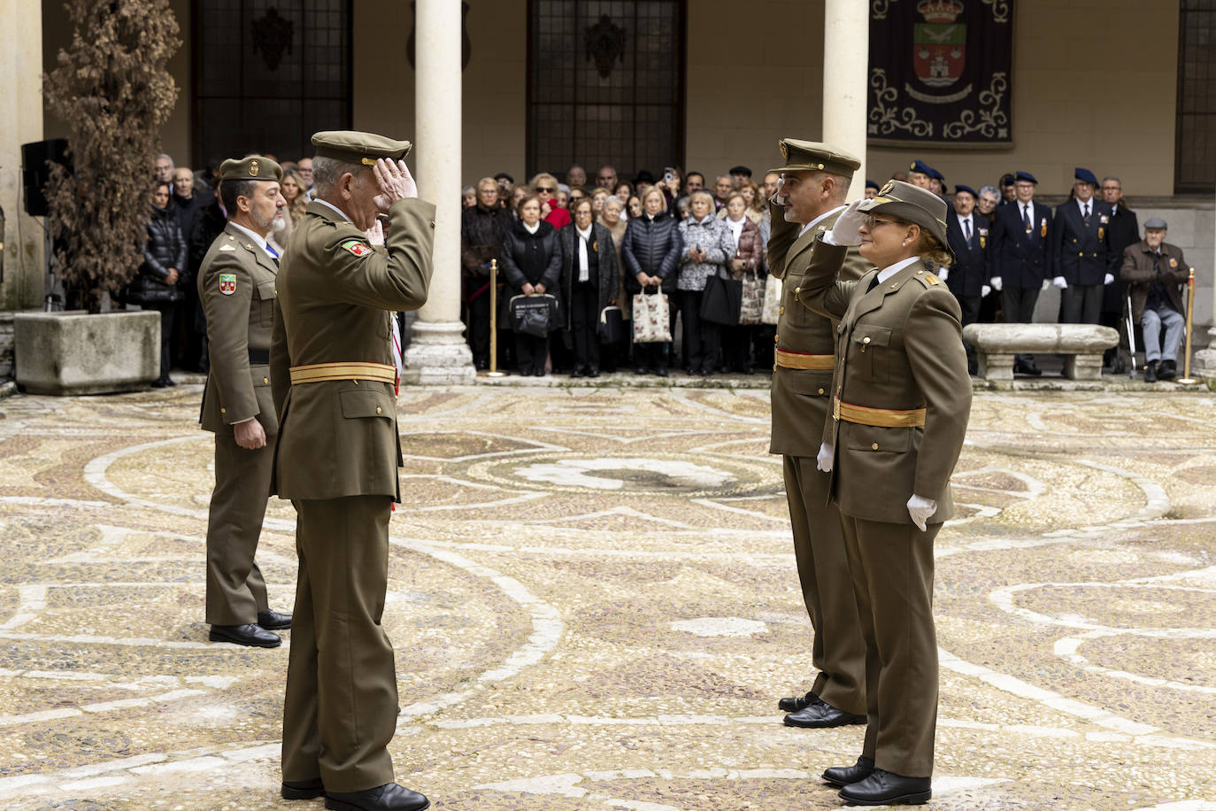 Acto en honor de la Inmaculada Concepción en el Palacio Real