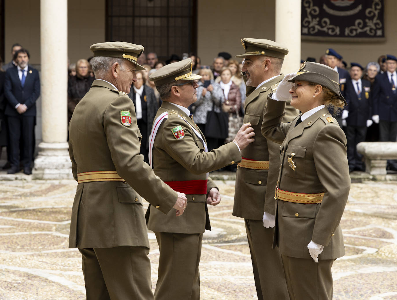 Acto en honor de la Inmaculada Concepción en el Palacio Real