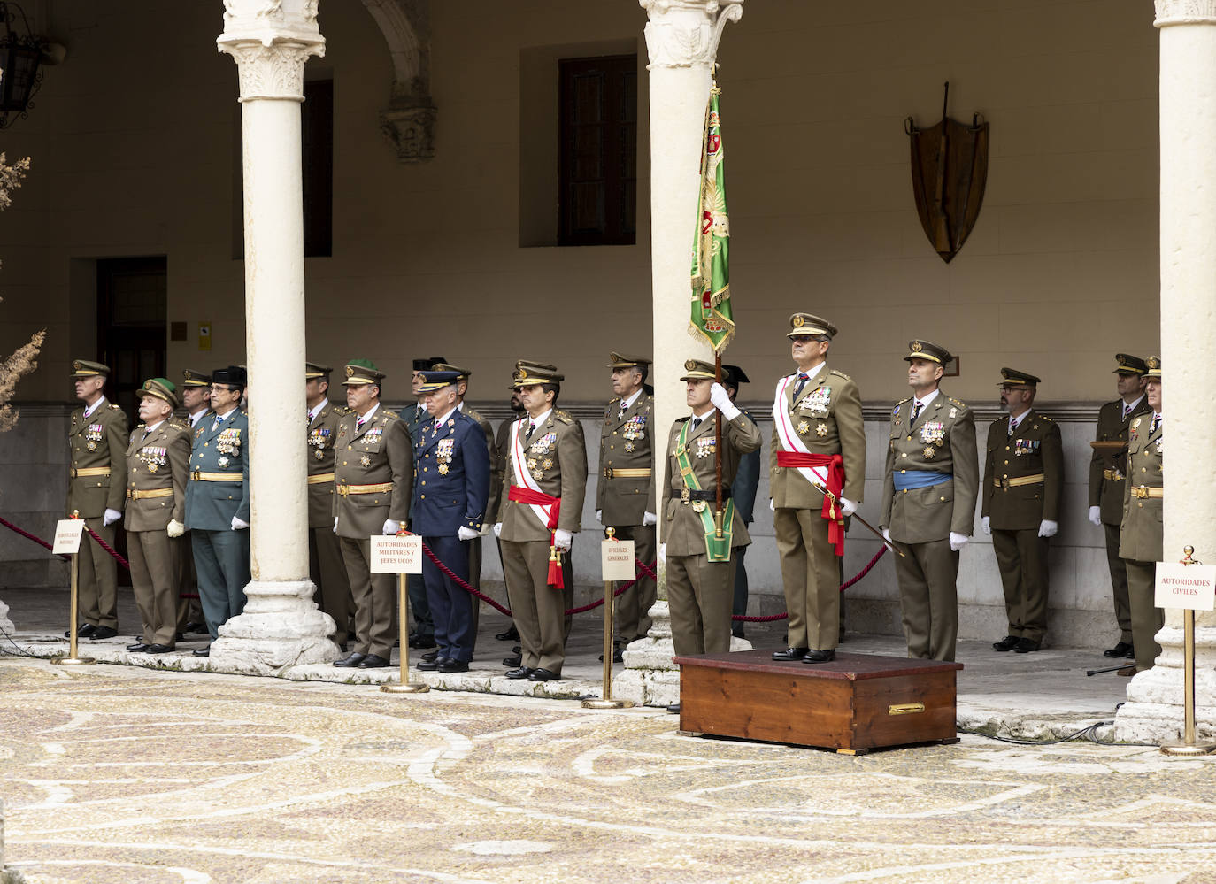 Acto en honor de la Inmaculada Concepción en el Palacio Real