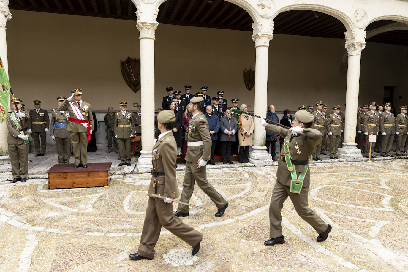 Acto en honor de la Inmaculada Concepción en el Palacio Real