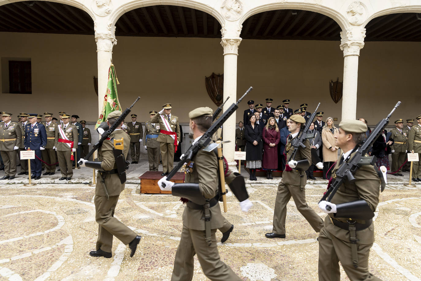 Acto en honor de la Inmaculada Concepción en el Palacio Real