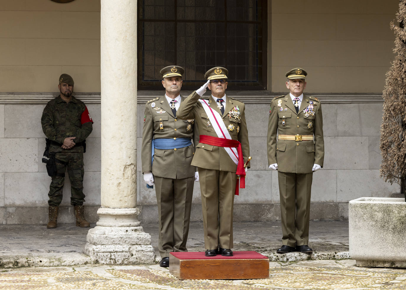 Acto en honor de la Inmaculada Concepción en el Palacio Real