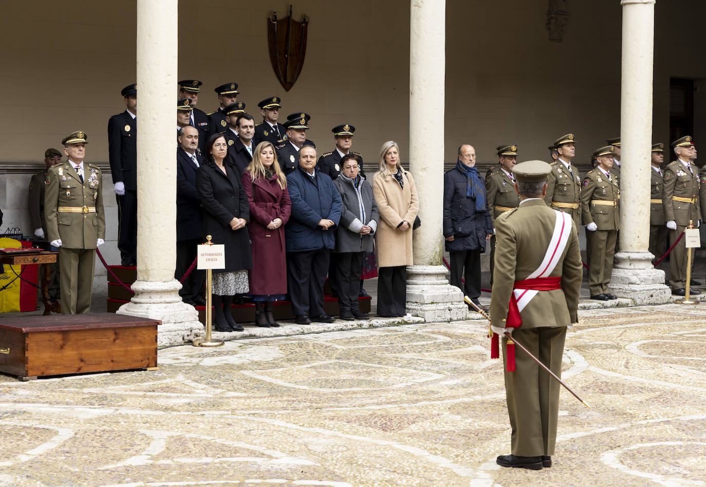 Acto en honor de la Inmaculada Concepción en el Palacio Real