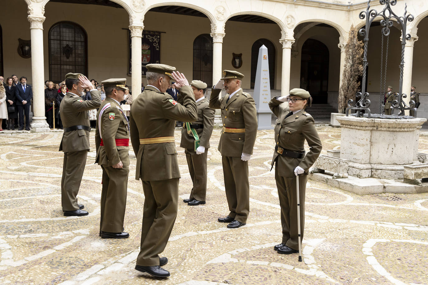 Acto en honor de la Inmaculada Concepción en el Palacio Real