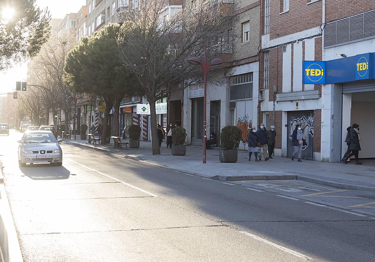 Imagen de archivo de la calle Cigüeña, en el barrio de Pajarillos.