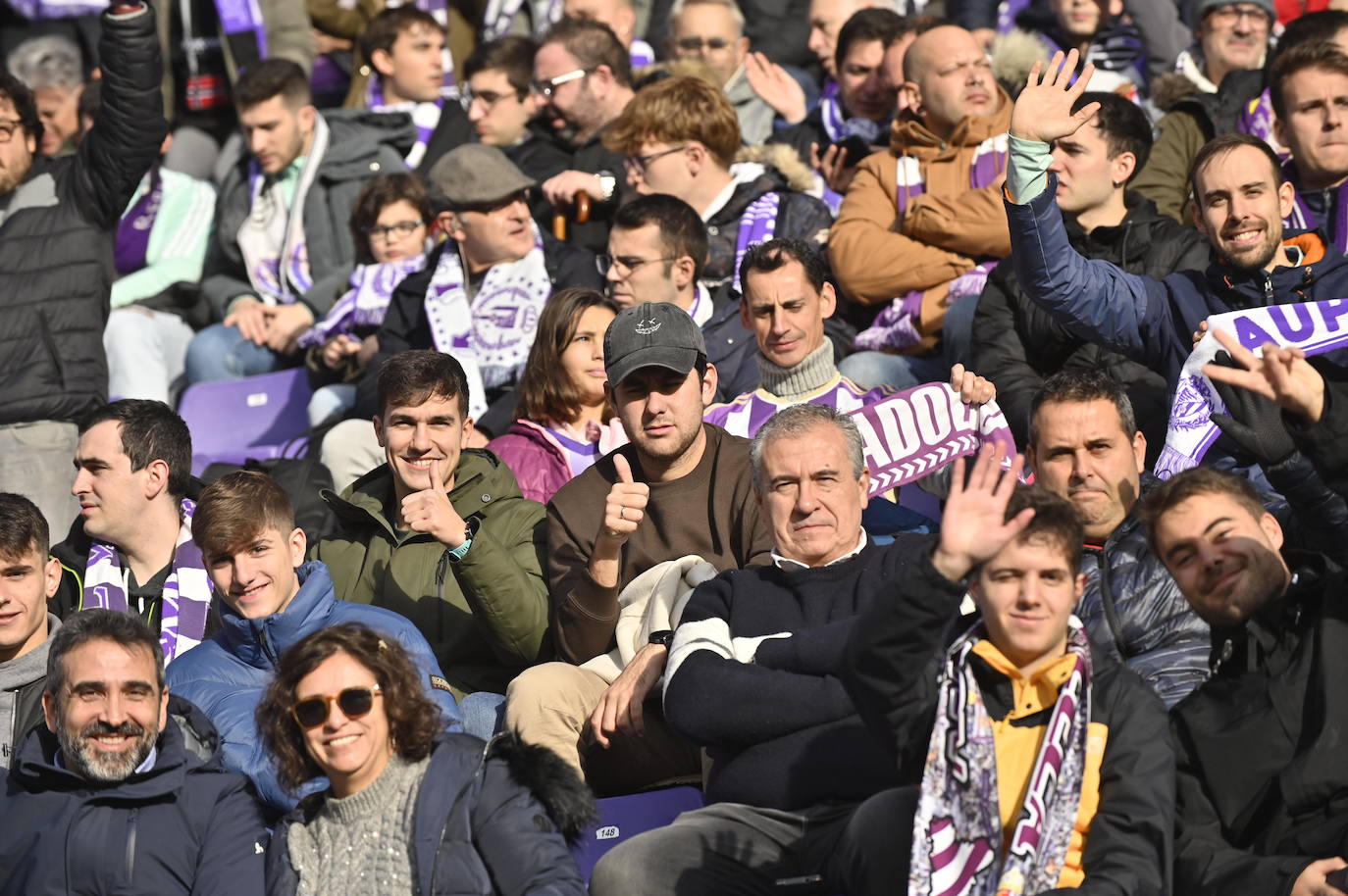 Búscate en las gradas del estadio José Zorrilla (3/4)