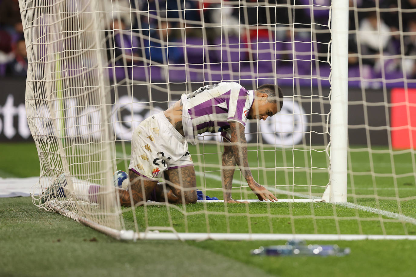 En imágenes, el partido del Real Valladolid frente al SD Amorebieta