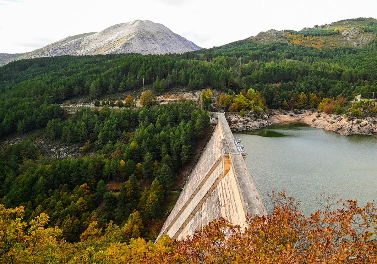 Embalse de Compuerto, en el Sistema Pisuerga, el pasado mes de noviembre.