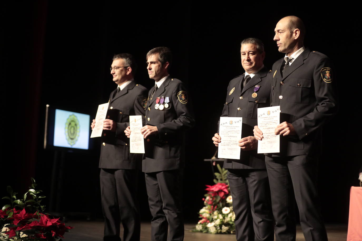 Las imágenes del acto por el Día de la Policía Municipal de Valladolid (1/2)