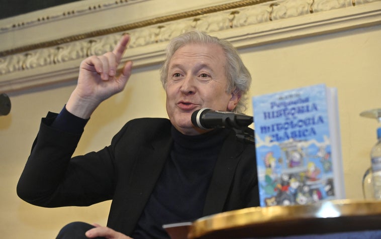 Emilio del Río, en el Aula de El Norte.
