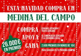 Campaña Esta Navidad compra en Medina del Campo.