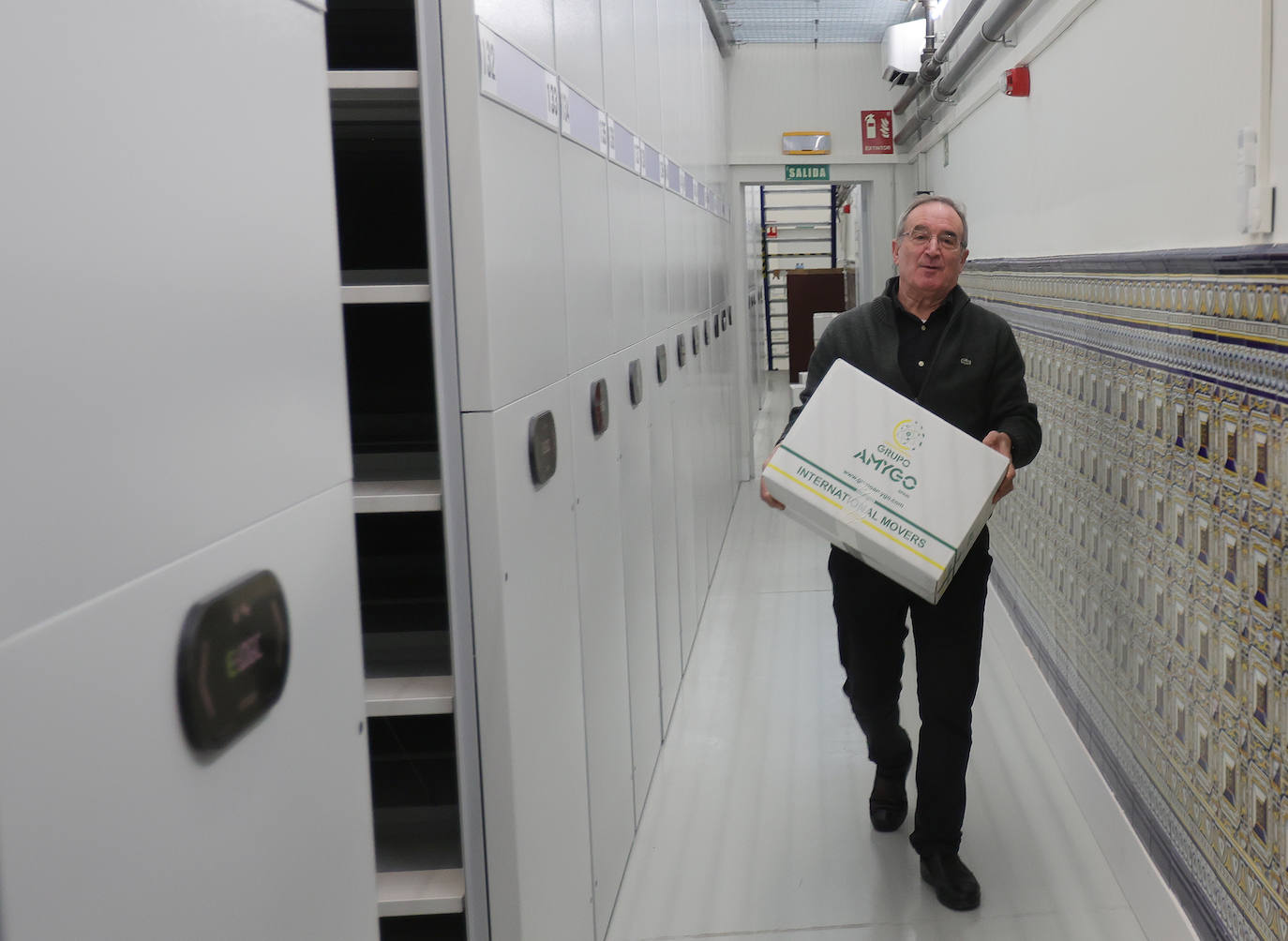 El Archivo Diocesano de Palencia va completando su mudanza