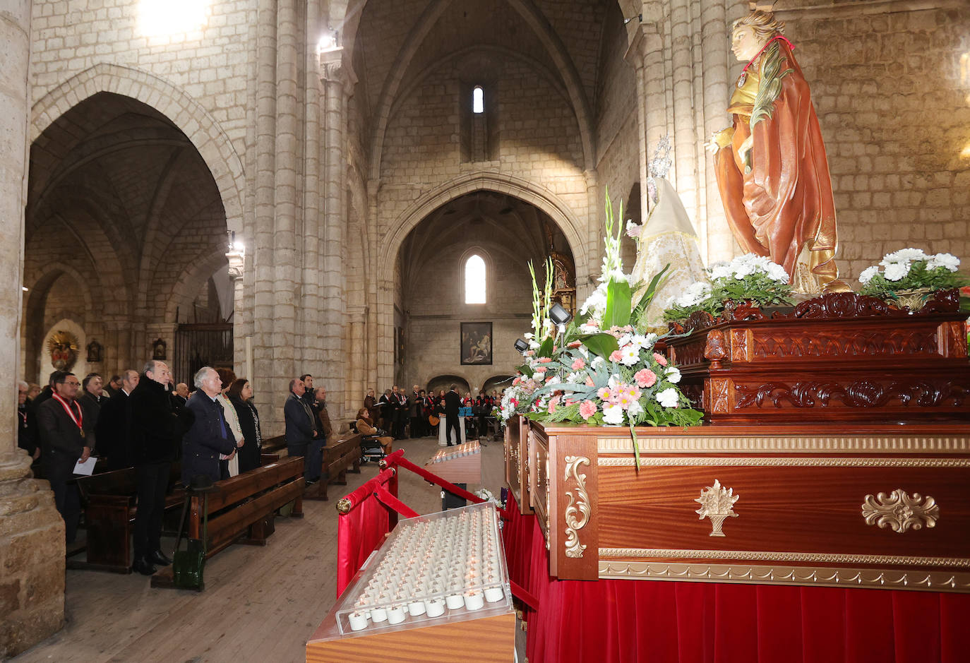 La cofradía de Santa Lucía celebra su fiesta