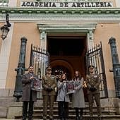 Presentación del Concierto de Año Nuevo solidario en la Academia de Artillería.