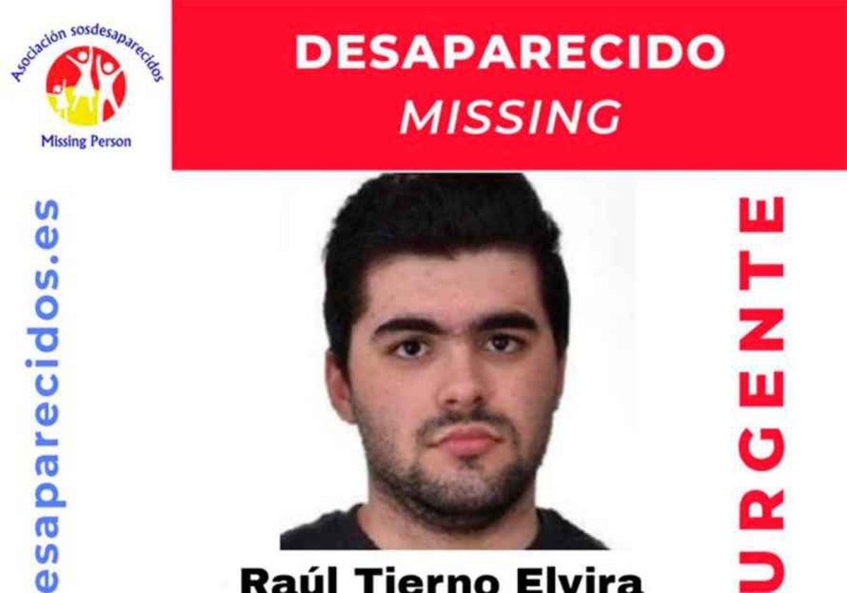 El joven desaparecido el pasado domingo aparece próximo al viaducto de la capital