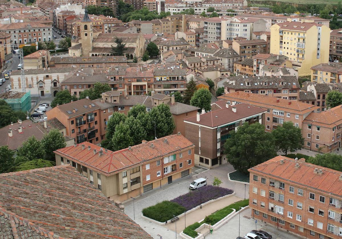 Vista del polígono de San Millán.