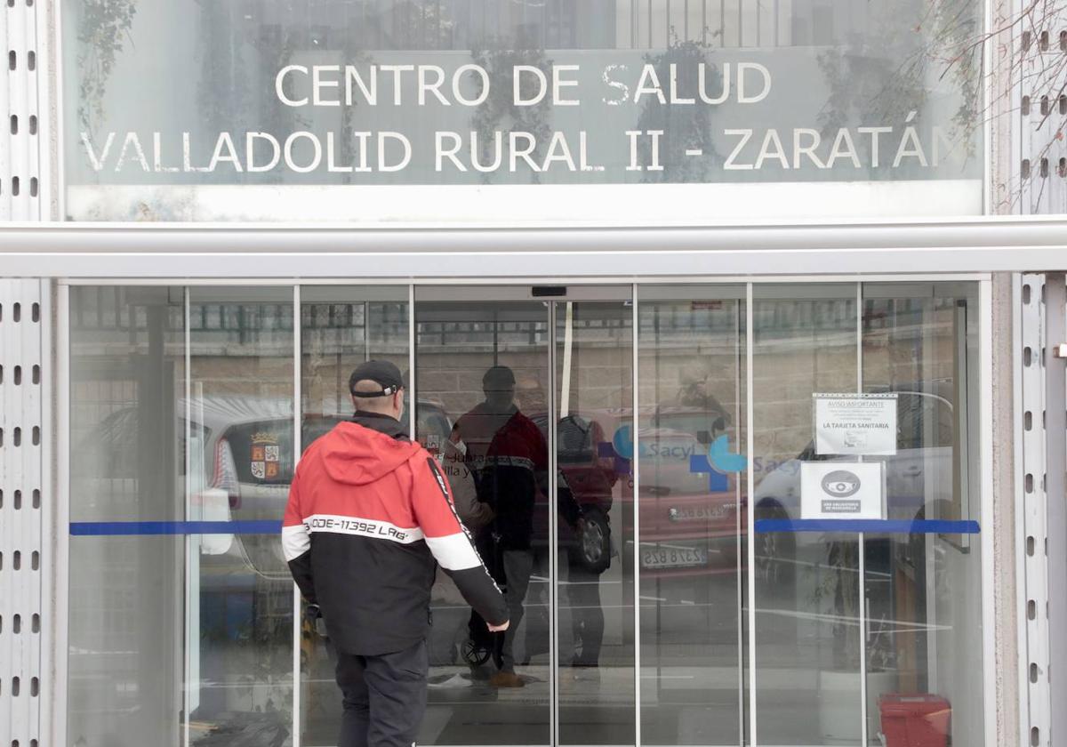 Centro de salud de Zaratán, en Valladolid.