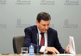 Carlos Fernández Carriedo, en rueda de prensa.