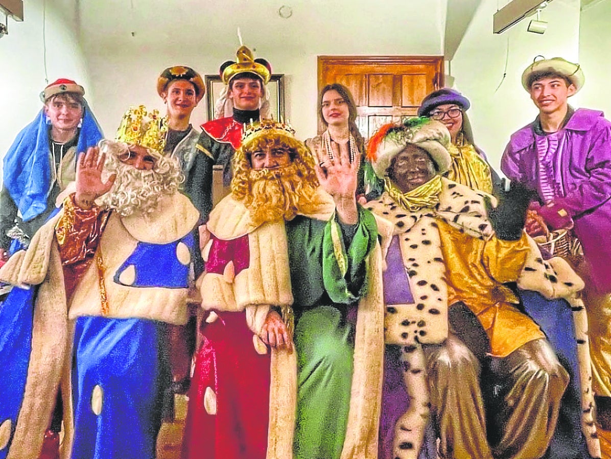 La Cabalgata de Reyes de Pedraza en coches todoterreno