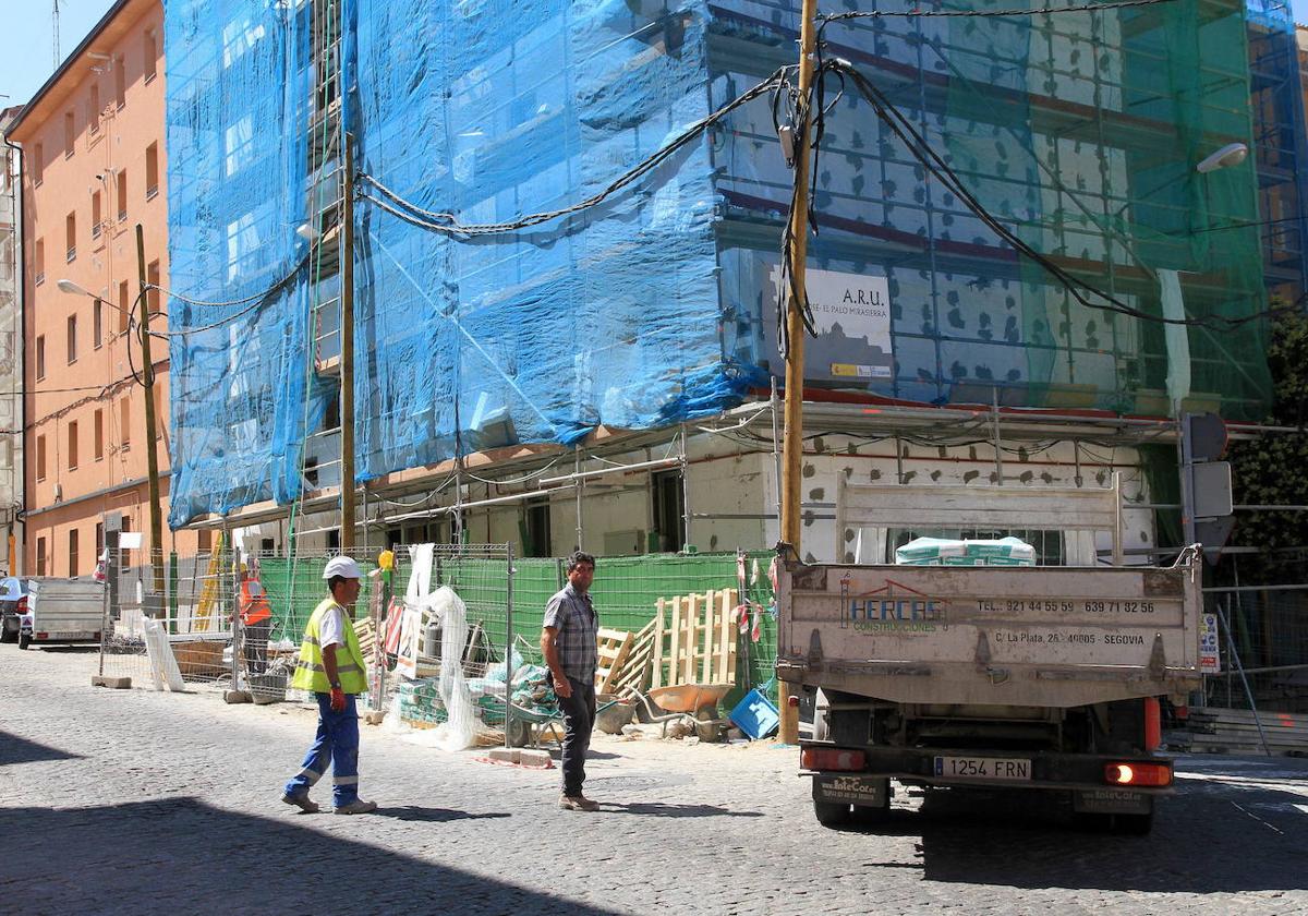 Rehabilitación de viviendas en el barrio de San José.