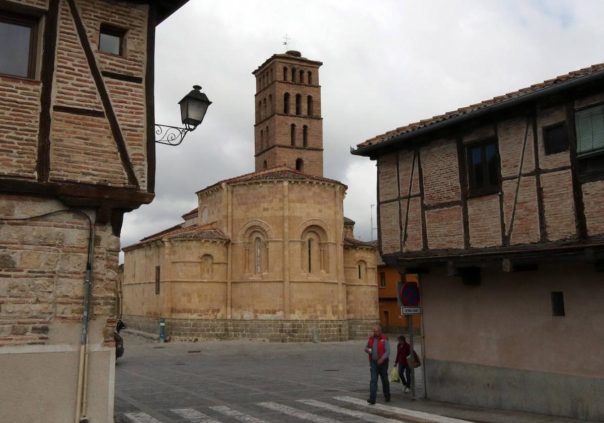 Vista de la iglesia de San Lorenzo, en la ciudad de Segovia.