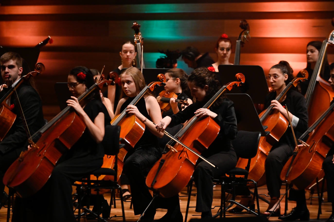 Las imágenes del concierto de la JOSVA en el Miguel Delibes