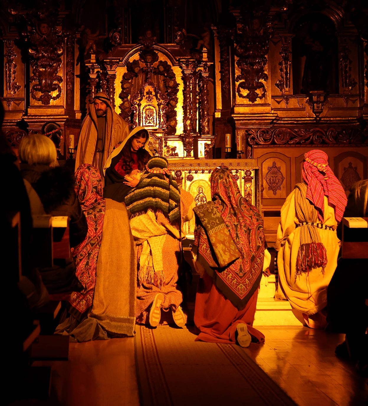 Representación del Auto del Nacimiento en Calabazanos