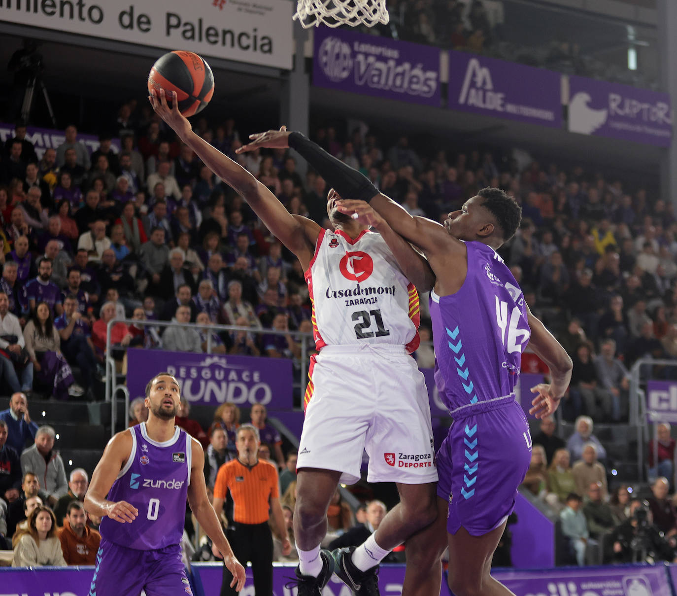 El Zunder Palencia cae en casa ante el Zaragoza (80-88)