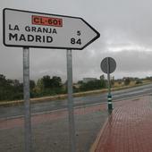 El hielo provoca diez accidentes, seis de ellos con heridos, en Segovia