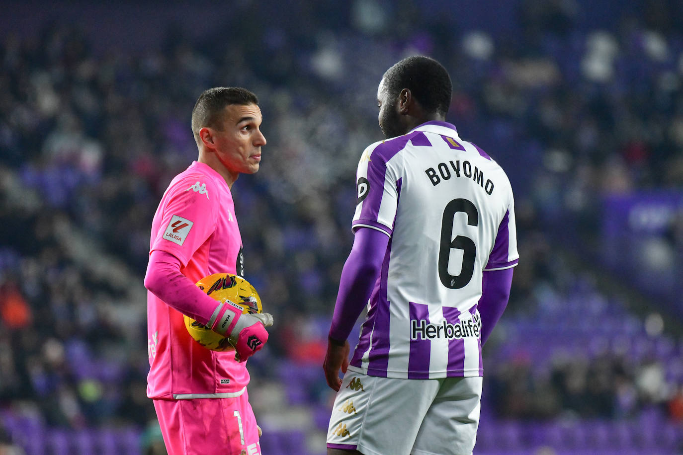 Las imágenes del partido Real Valladolid - Racing de Ferrol