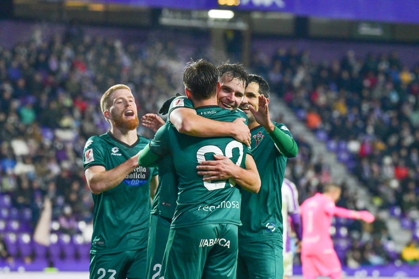 Las imágenes del partido Real Valladolid - Racing de Ferrol