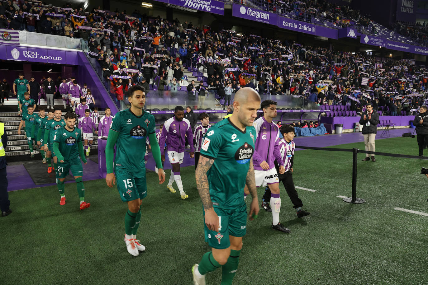 Las imágenes del partido Real Valladolid - Racing de Ferrol